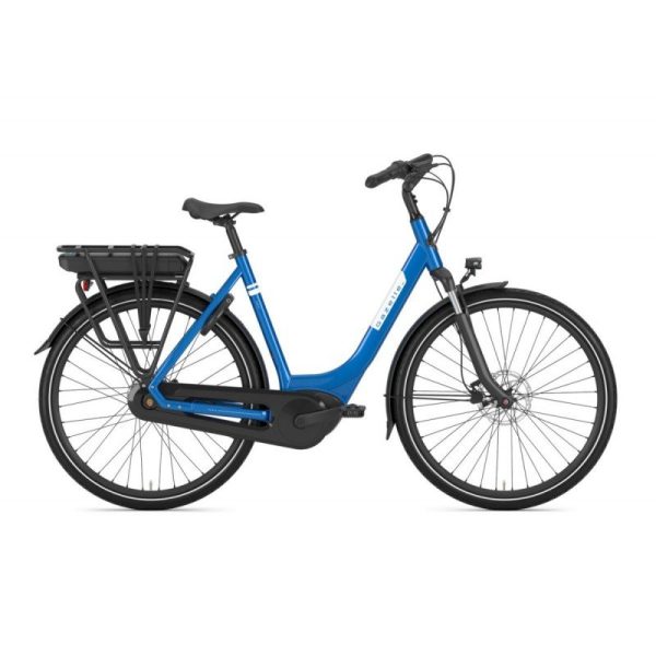 GAZELLE Paris C7+ HMB test e-bike, Tropical Blue Glans