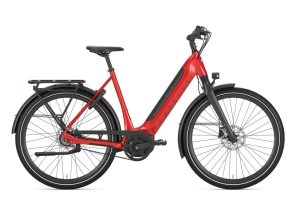 GAZELLE Ultimate C8+ HMB RK Dames Champion Red Glans 53cm 2024