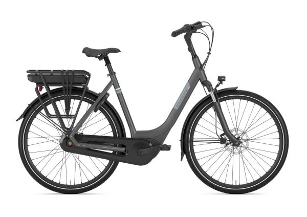 GAZELLE Paris C7+ DAMES Anthracite Grey Mat 57cm 2024 - Afbeelding 2