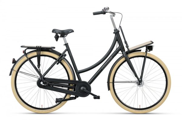 BATAVUS Packd-3 Dames Zwart Mat 55cm 2025
