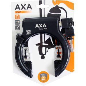 SLOT AXA RING SOLID PLUS ZWART