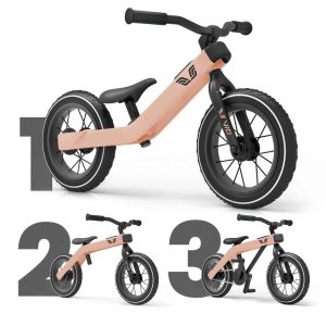 Vici 3-in-1 meegroeifiets Vintage Roze 2024