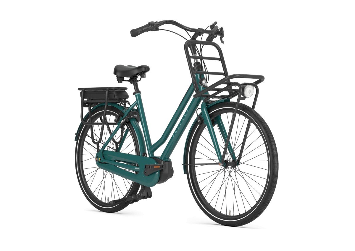 GAZELLE HeavyDutyNL C7+ Dames Thyme Green Glans 54cm 2026 - Afbeelding 2