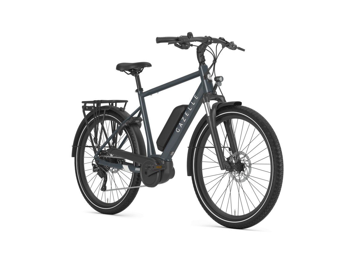 GAZELLE Medeo T9 Heren Thunder Grey Glans 55cm 2024