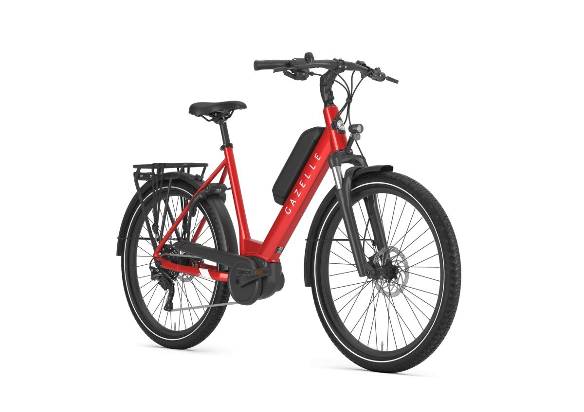 GAZELLE Medeo T9 Dames Champion Red Glans 55cm 2024