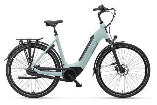 BATAVUS Altura PT 2026 DAMES Grey Turquoise Matt 51cm 2026 - Afbeelding 2