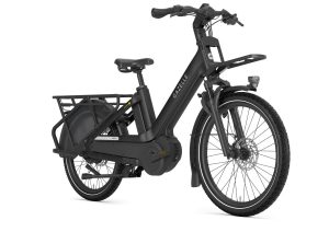 GAZELLE Cabby C380 400WH Dames Black Mat 45cm 2025