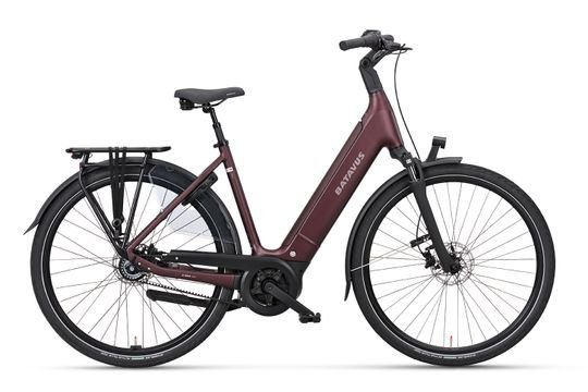 BATAVUS Finez PT Exclusive 2026 Dames Burgundy Red Matt 53cm 2026 - Afbeelding 3
