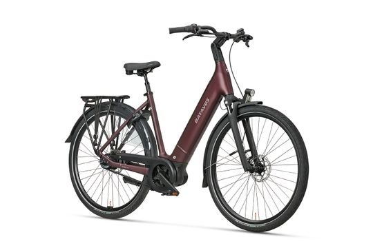 BATAVUS Finez PT Exclusive 2026 Dames Burgundy Red Matt 53cm 2026 - Afbeelding 2