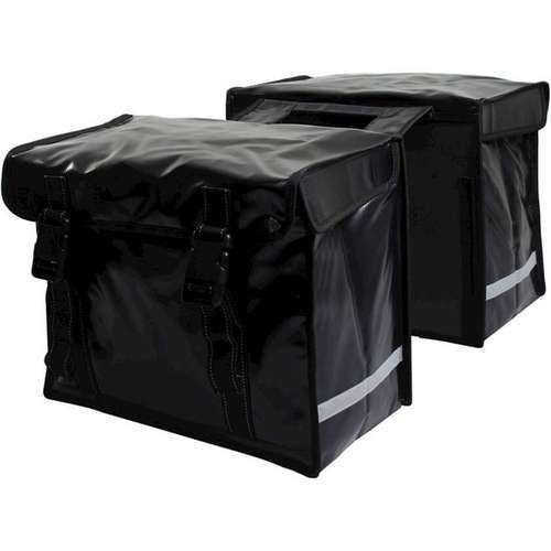 TAS NEW LOOXS BISONYL DUBBEL LARGE ZWART - Afbeelding 2