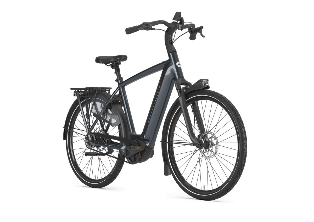 GAZELLE Grenoble C5 Heren Anthracite Grey Glans 57cm 2025 - Afbeelding 2