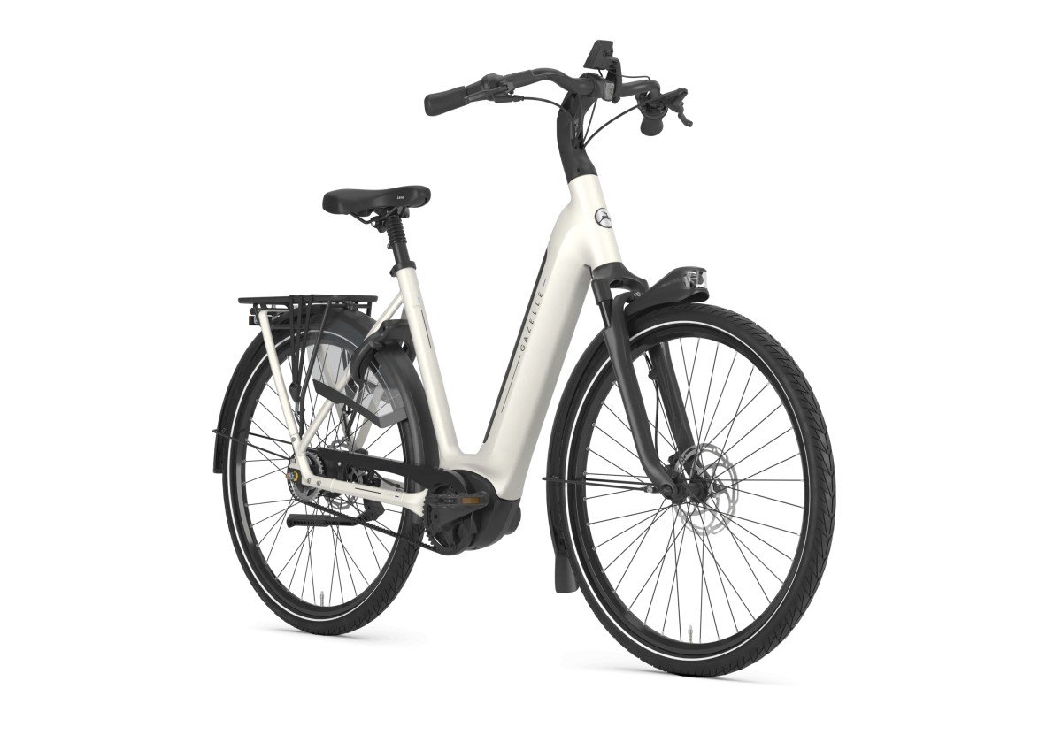 GAZELLE Grenoble C5 Dames Ivory White Mat 53cm 2025