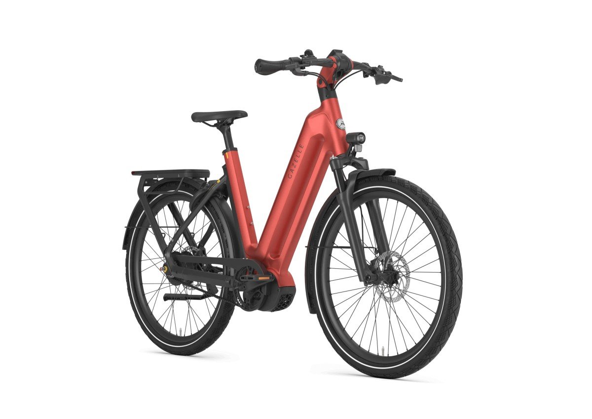 GAZELLE Eclipse C380 HMB Dames Metallic Orange Mat 55cm 2026 - Afbeelding 3
