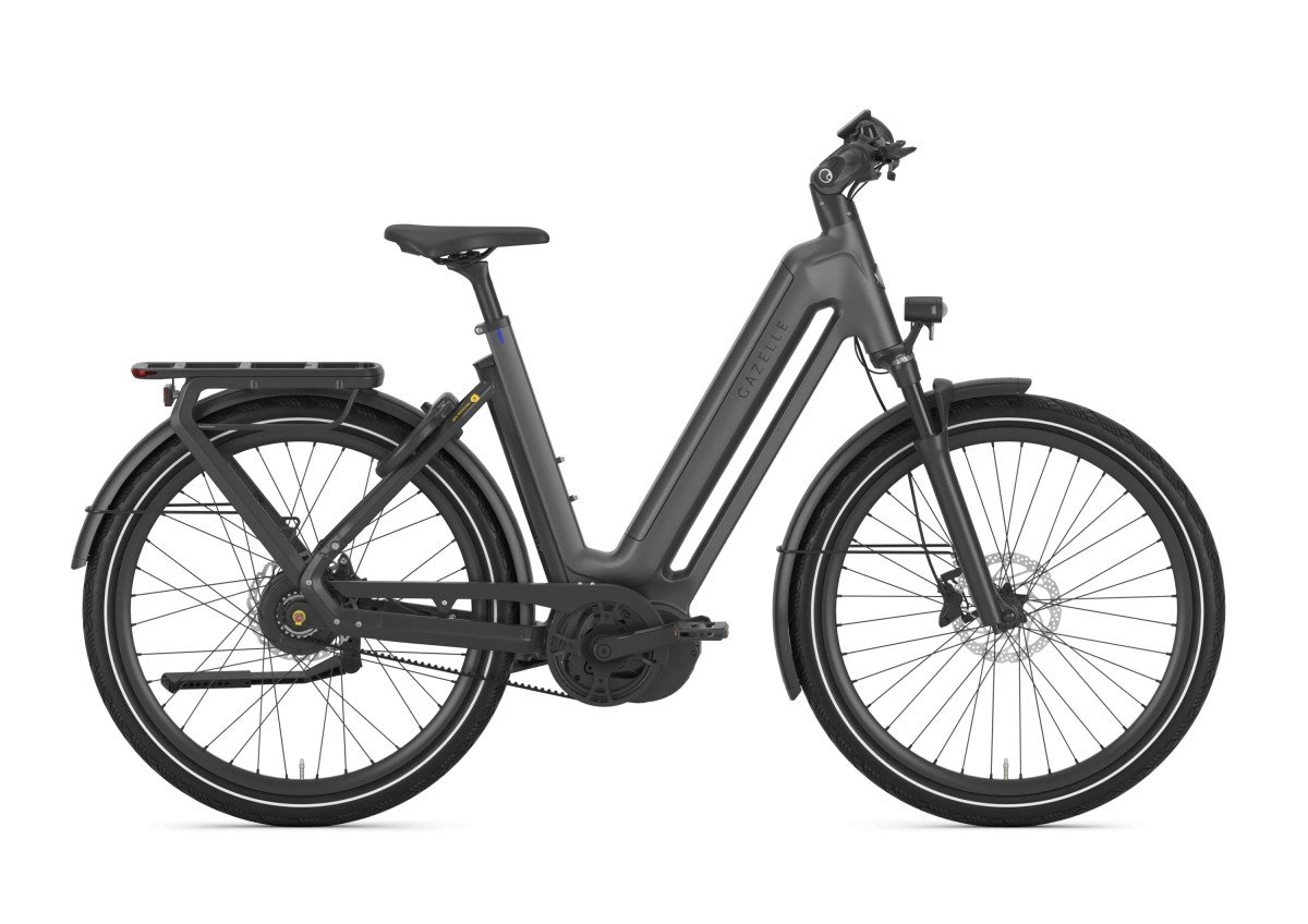 GAZELLE Eclipse C380 HMB Dames Anthracite Grey Mat 55cm 2024