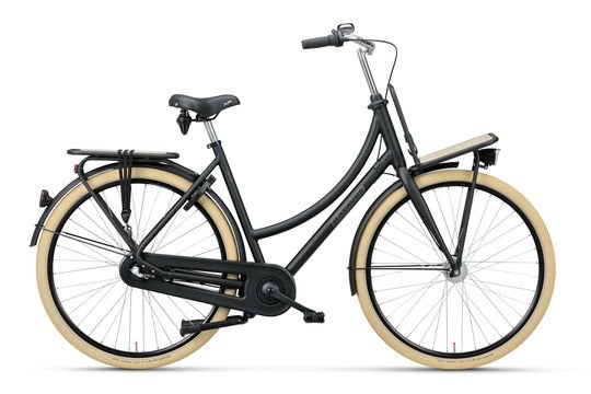 BATAVUS Packd-3 2026 DAMES Zwart Mat 49cm 2026 - Afbeelding 6