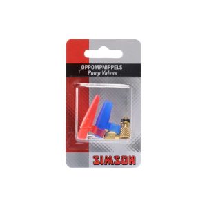 Simson verloopnippelset luchtbed en bal