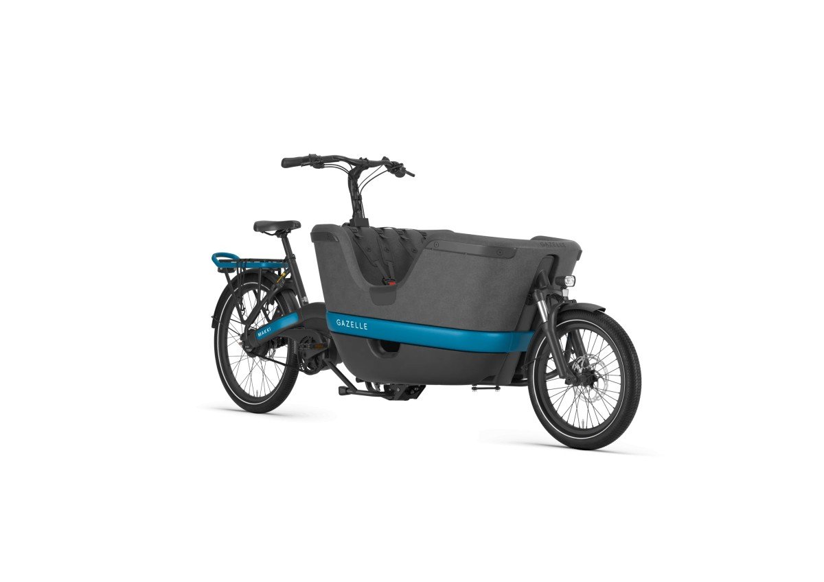 GAZELLE Makki Load Dames Black Mat 49cm 2025