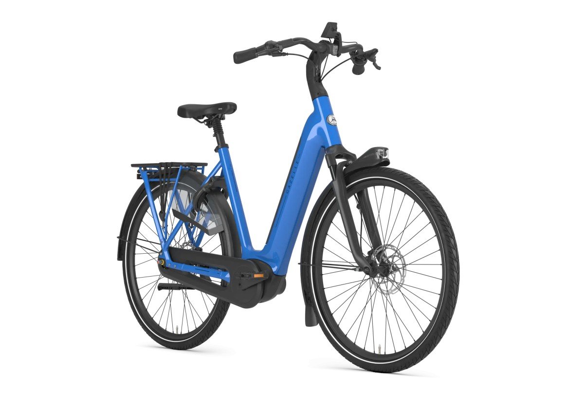 GAZELLE Grenoble test e-bike DAMES Tropical Blue Glans 53cm 2025 - Afbeelding 3