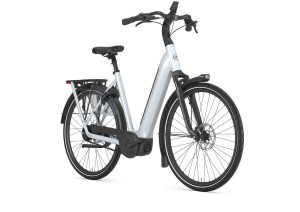 GAZELLE Grenoble C5+ DAMES Frozen White Glans 53cm 2027